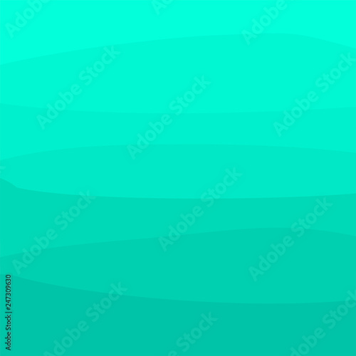 Vector illustration a background from strips of shades of green color. Background with coral elements. Abstract texture