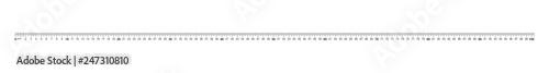 Ruler 100 centimeter. Precise measuring tool. Calibration grid.