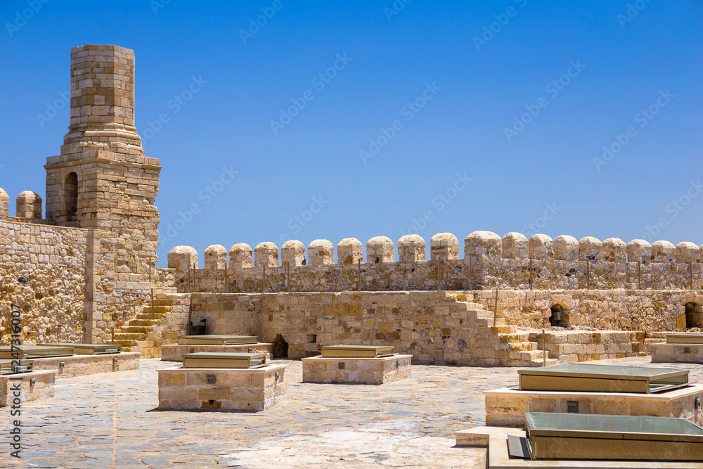 Venetian Fortress in Heraklion, Crete, Greece
