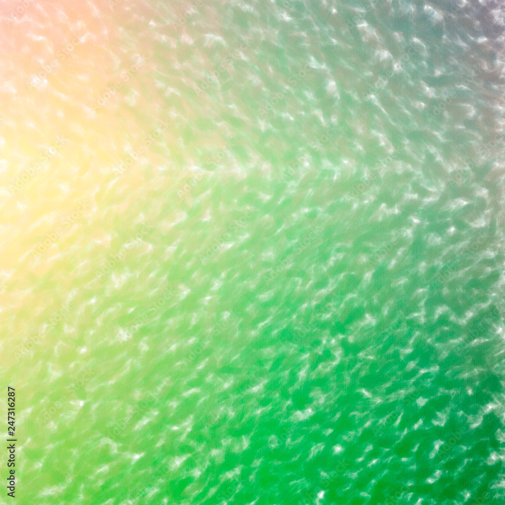 Illustration of abstract Green Low Coverage Pastel Square background.