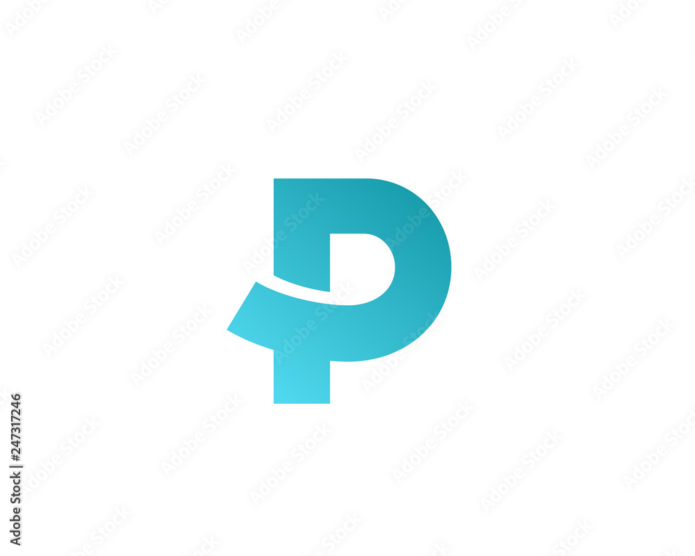 Letter P logo icon design template elements Letter P logo icon design template elements
