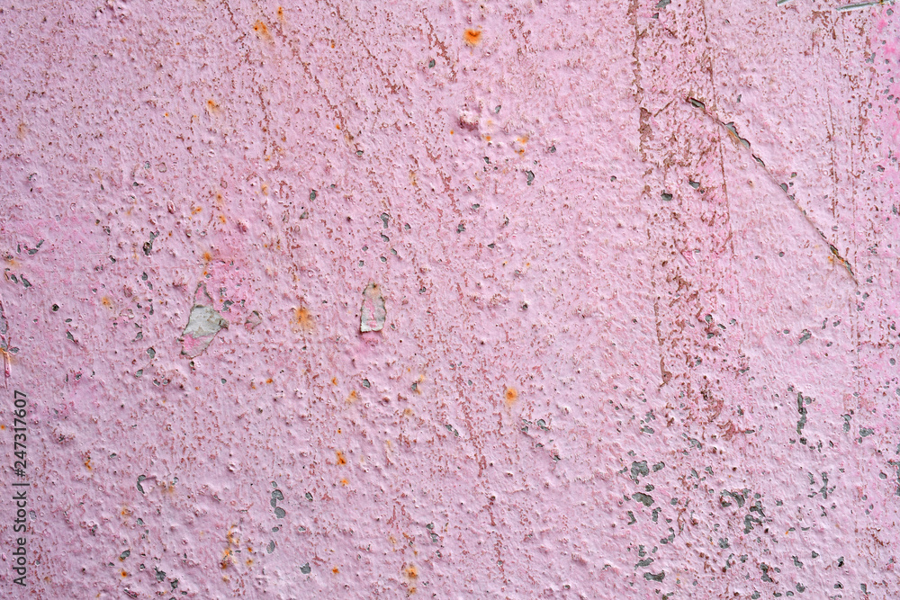 Obraz premium Pink rusty texture