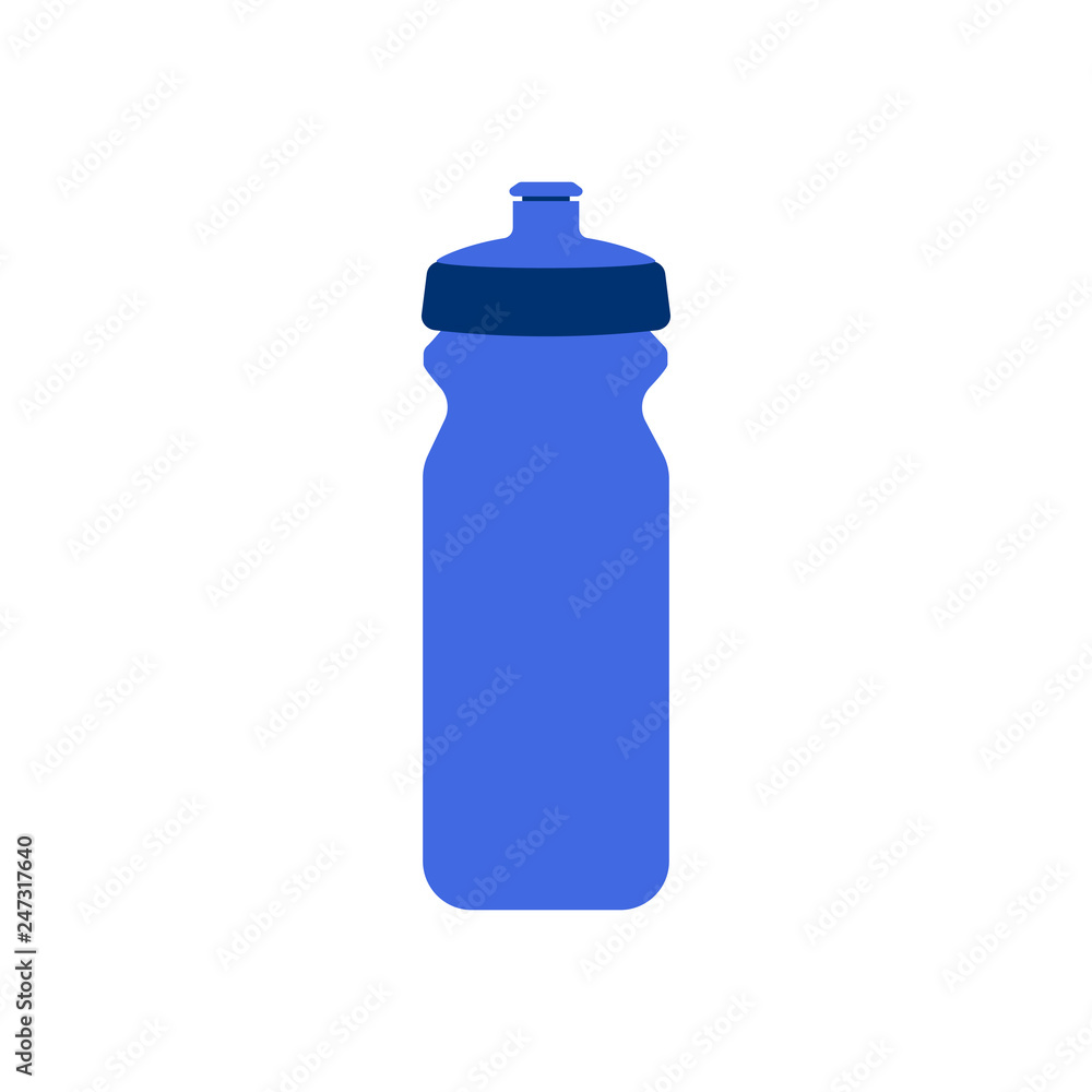 Sport bottle fitness equipment vector illustration Sport bottle fitness equipment vector illustration