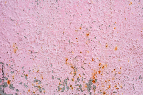 Pink rusty texture