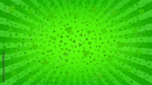 St. Patricks Day bright background