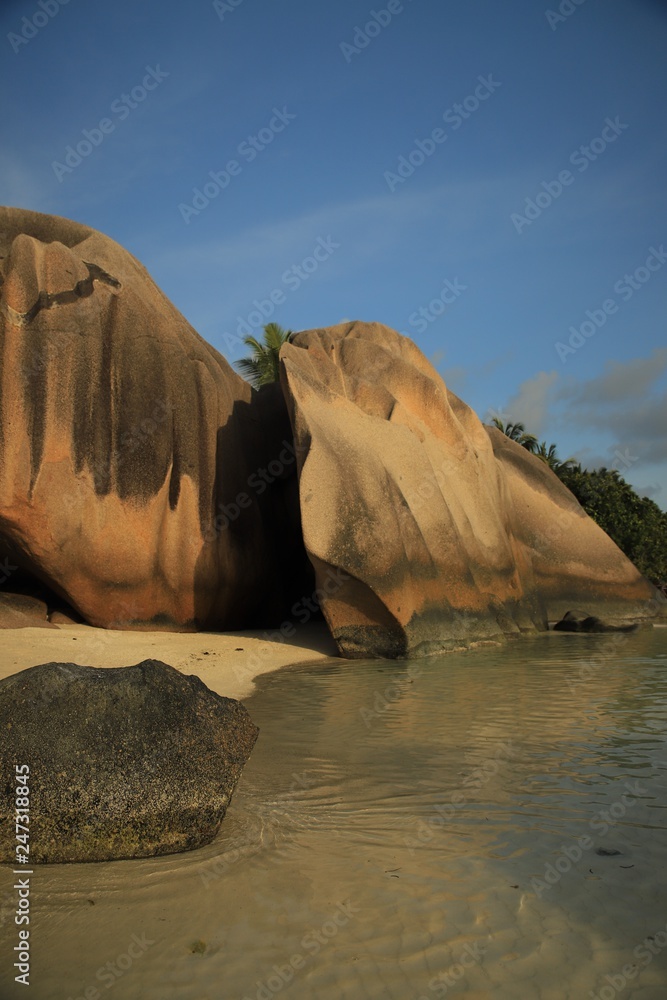 rocks in seychelles