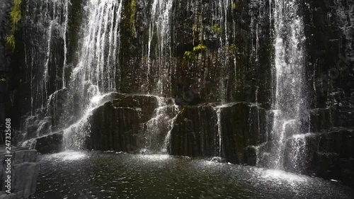 Wallpaper Mural Guide Falls waterfall, Tasmania, Slow motion Torontodigital.ca