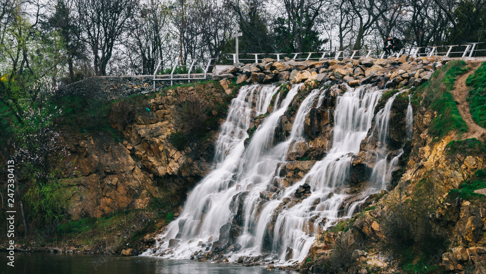 Fototapeta premium exposure waterfall