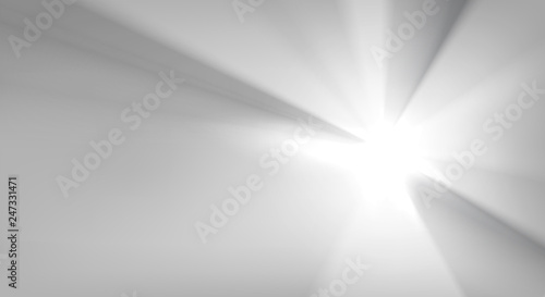 black and white rays background  vector illustration