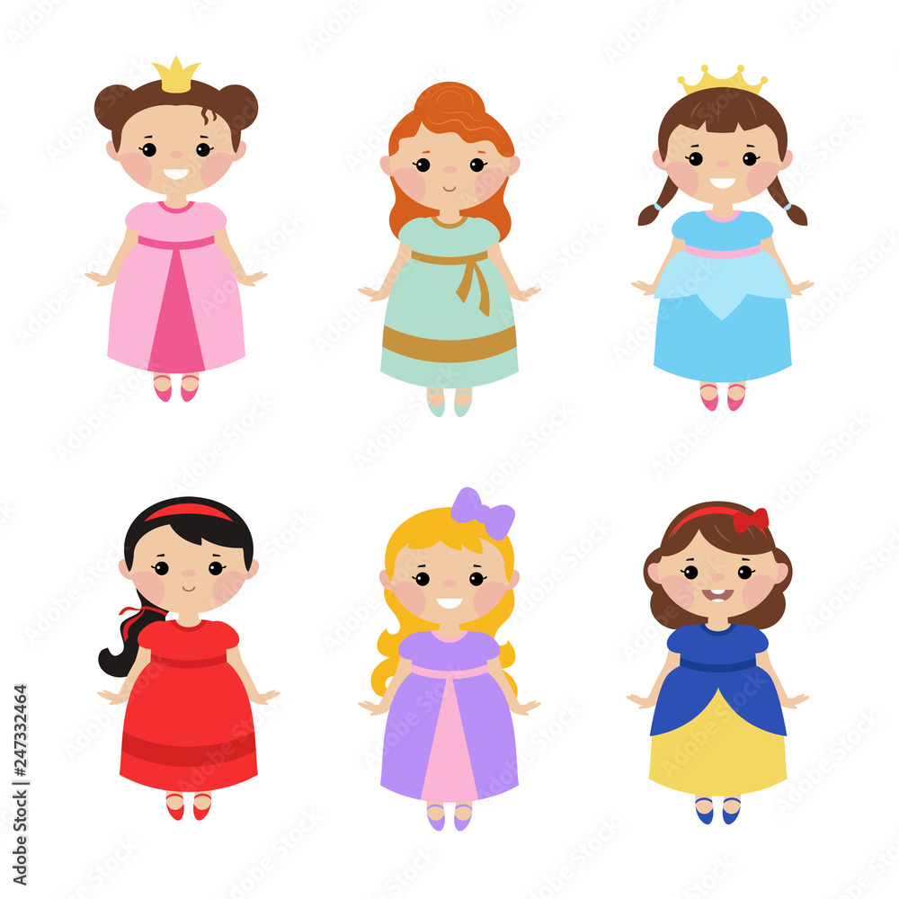 Collection of beautiful princesses Collection of beautiful princesses