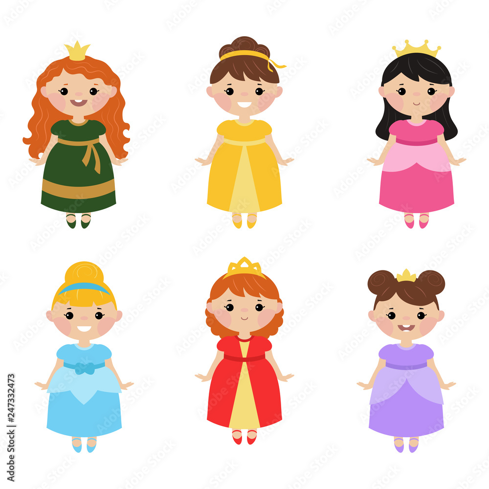 Collection of beautiful princesses Collection of beautiful princesses