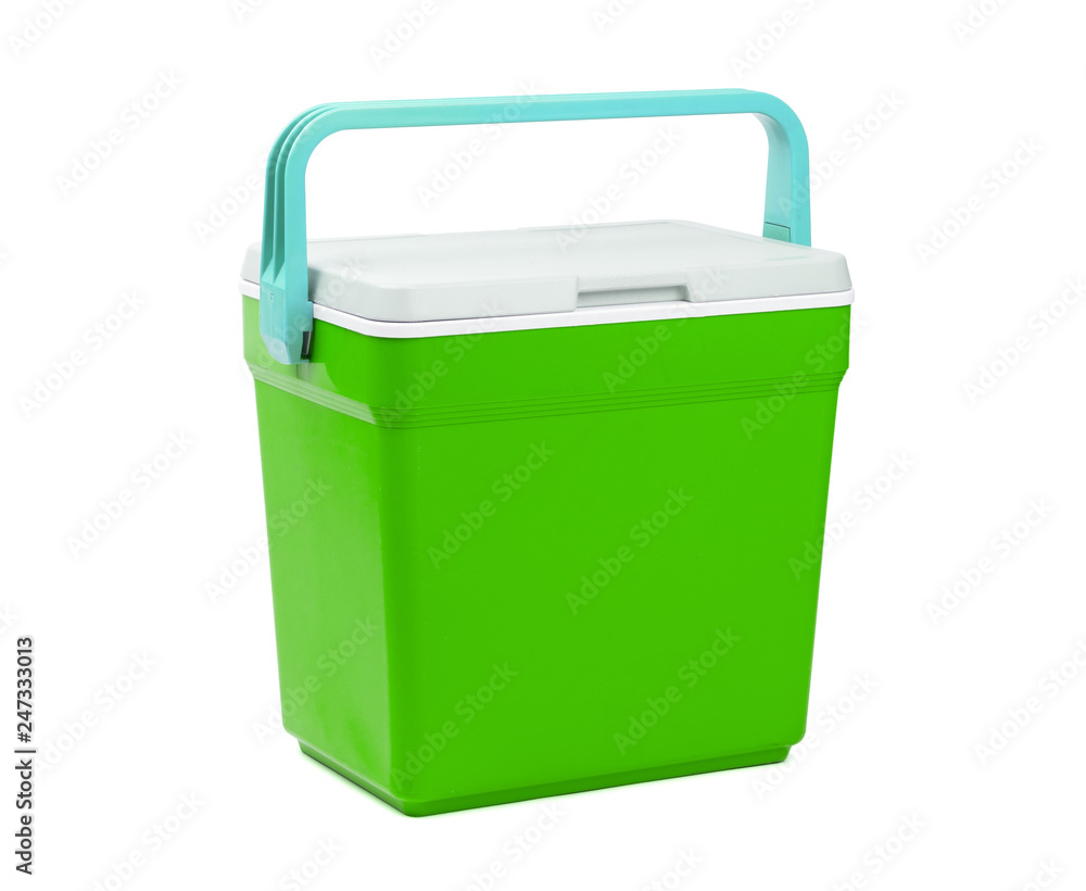 Cooler box isolated Cooler box isolated