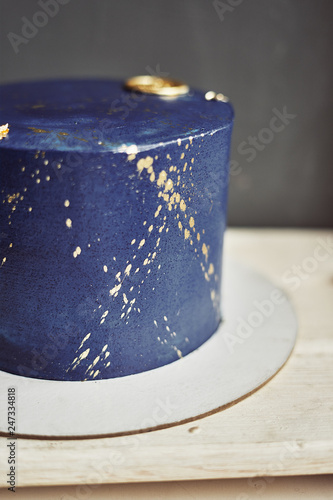 delicious cake on a beautiful background