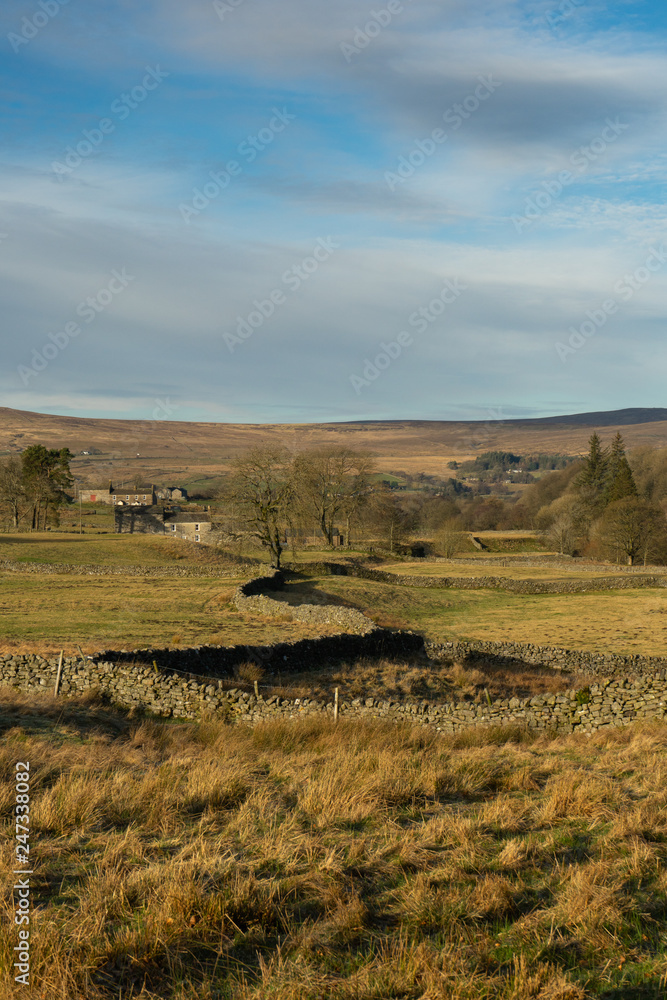 View of South Tyne valley near Garrigill, Cumbria View of South Tyne valley near Garrigill, Cumbria