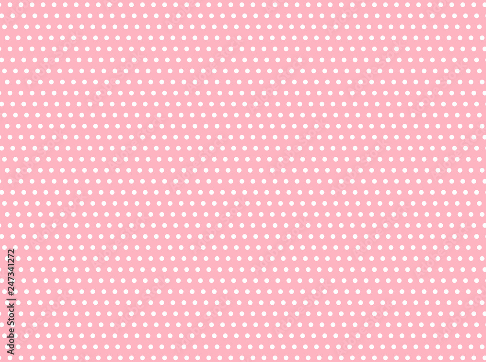 Plakat Polka dot geometric background. Abstract texture. Simple design