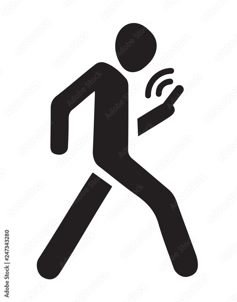 Mobile phone. Vector symbol Mobile phone. Vector symbol