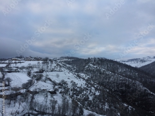 Snowy weather, Snowy mountains, Trees with trees, Pictures of trees and trees 