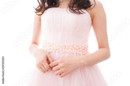 Wallpaper Mural ピンクのドレスを着た花嫁 Torontodigital.ca