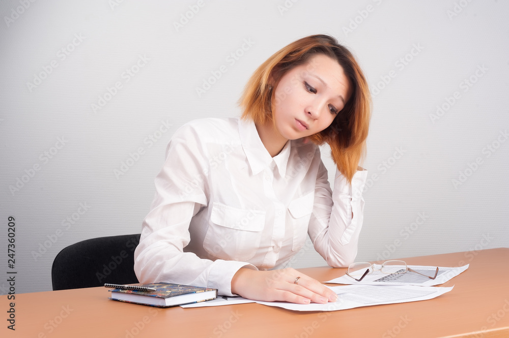 business analyst woman working business analyst woman working