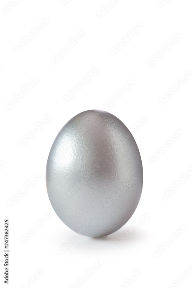 silver easter egg silver easter egg