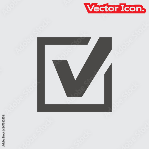 Check list boardicon isolated sign symbol and flat style for app, web and digital design. Vector illustration. photo