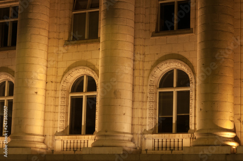 night view of the architectural