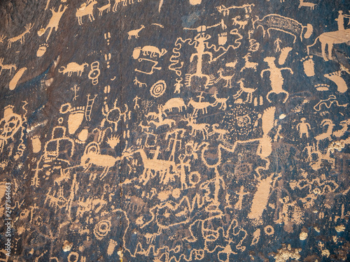 фотографія Indian Petroglyphs, reservation national park, Utah, United States