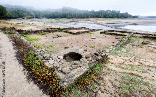 Aquis Querquennis ruins of the Roman settlement Aquis Querquennis. photo