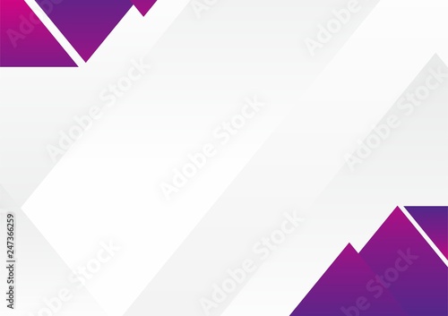 White and purple modern abstract background 