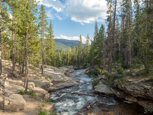 Uinta-Wasatch-Cache National Forest, Mirror Lake, Utah, United States, America, near Slat Lake and Park City