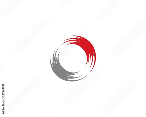 circle ring logo template