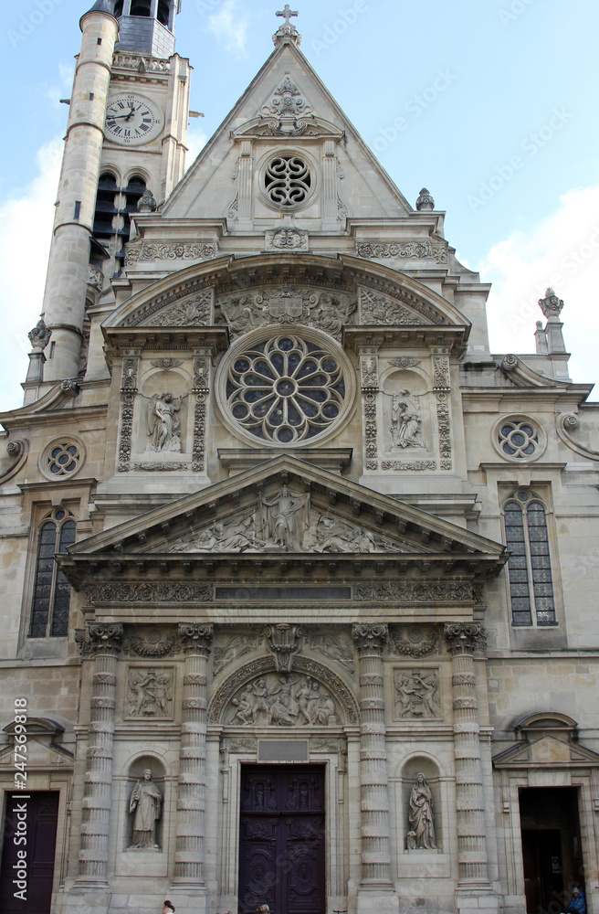 Church Saint Etienne du Mont, Paris, France