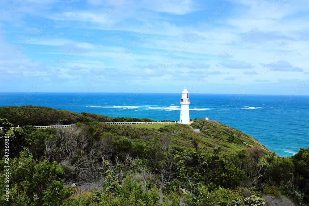 Lighthouse at Cape Otway - Great Ocean Road - Australia Lighthouse at Cape Otway - Great Ocean Road - Australia