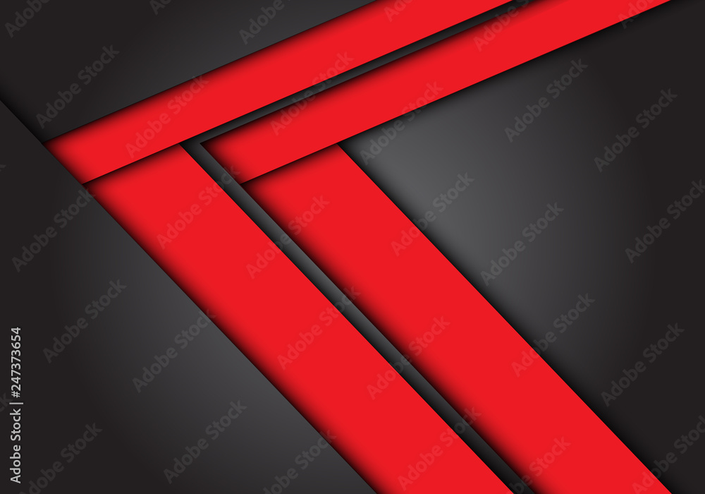 Abstract red arrow speed direction on dark grey design modern futuristic background texture vector illustration. Abstract red arrow speed direction on dark grey design modern futuristic background texture vector illustration.