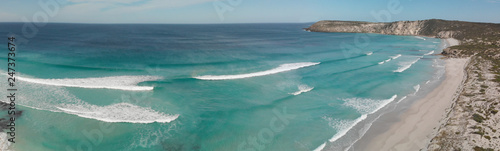 Beautiful panoramic view of Kangaroo Island coastline, Australia