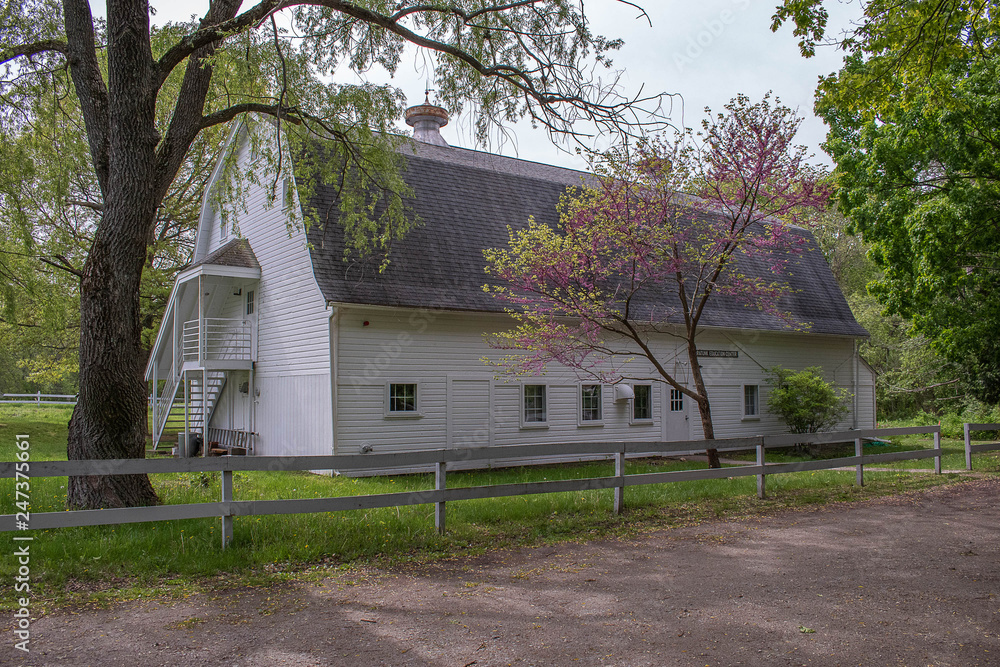 Restored barn Restored barn