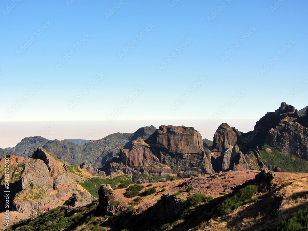 Fototapeta premium Pico aiero in Madeira Portugal