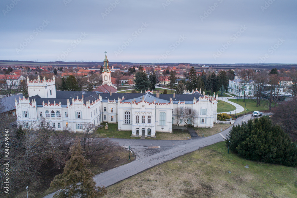 Brunszvik Castle in Martonvasar, Hungary