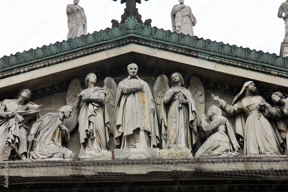 Obraz premium Saint Vincent de Paul church, Paris