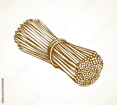 Toothpicks. Vector drawing