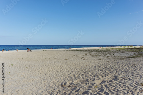 Italia Calabria Soverato lungomare la passeggiata a bordo spiaggia