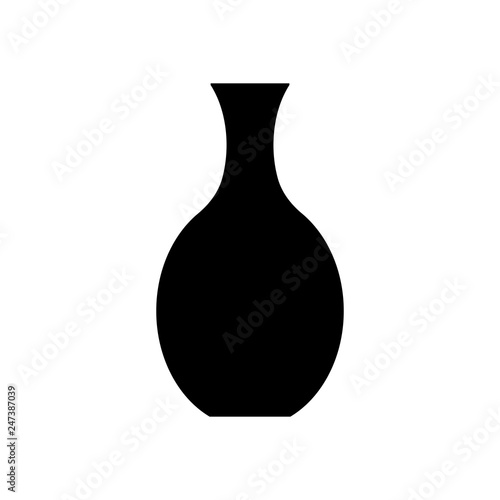 Vase icon vector