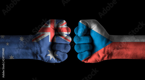 Australia vs Czech republic © rauf