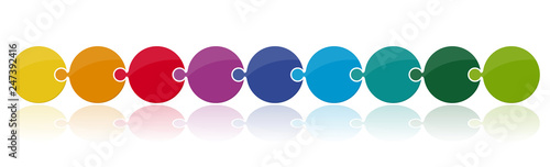 bubble puzzle in a row