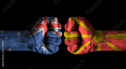 Australia vs Macedonia © rauf