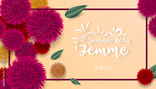 Bonne Journée de la Femme - 8 Mars