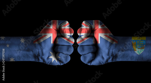 Australia vs Saint helena © rauf