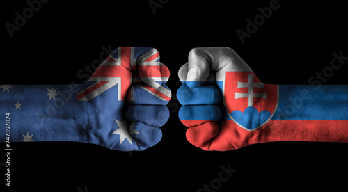 Australia vs Slovakia © rauf