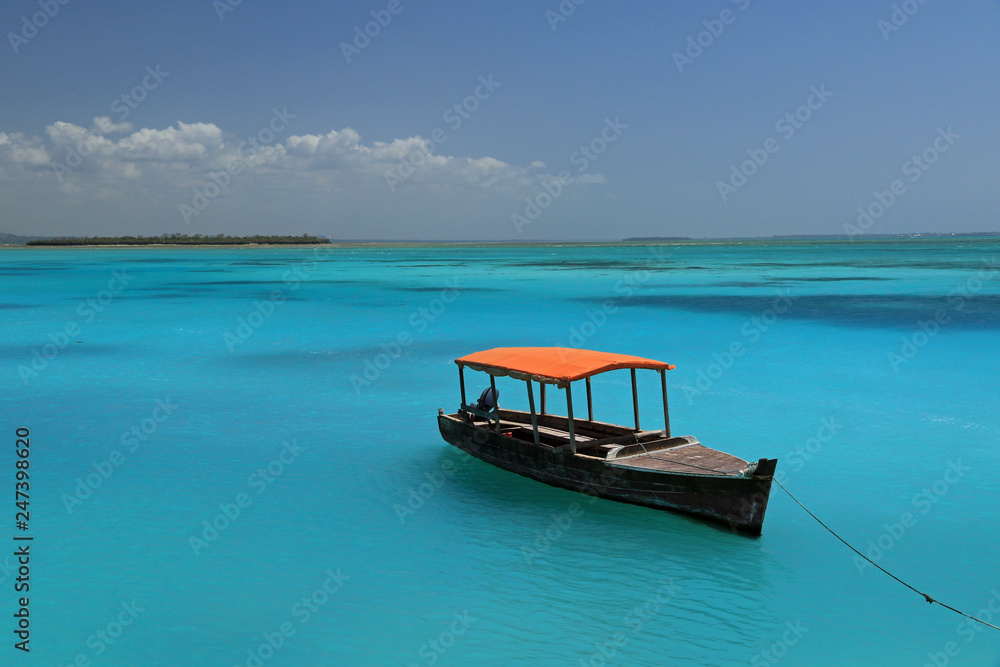 Obraz premium Coast in Nungwi, Zanzibar, Tanzania