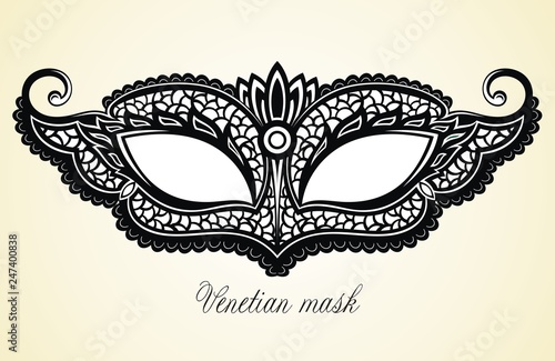 Carnival masks. Collection for party decoratio